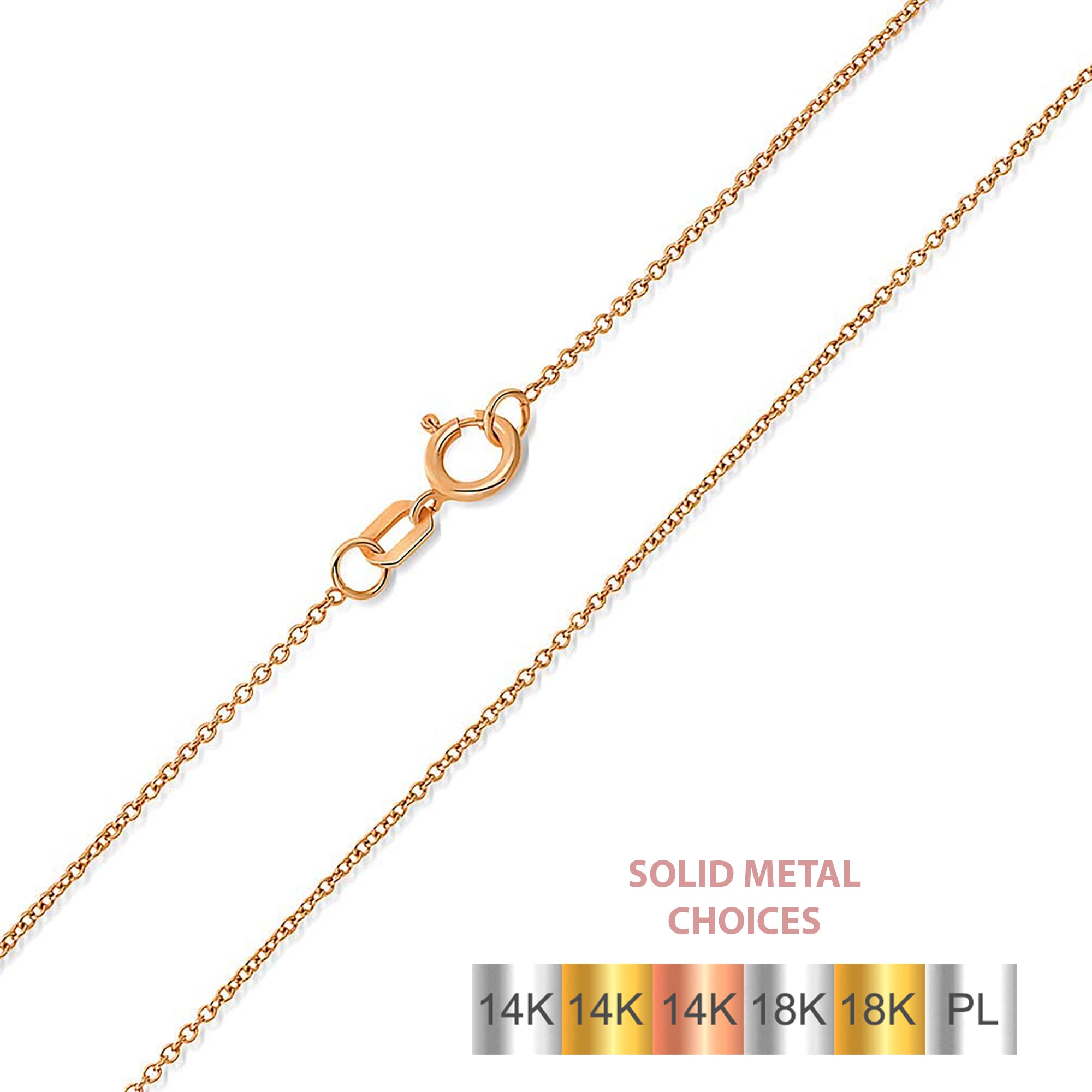 Elephant Necklace in 14K/18K White, Yellow, Rose Gold & Platinum-VIRABYANI